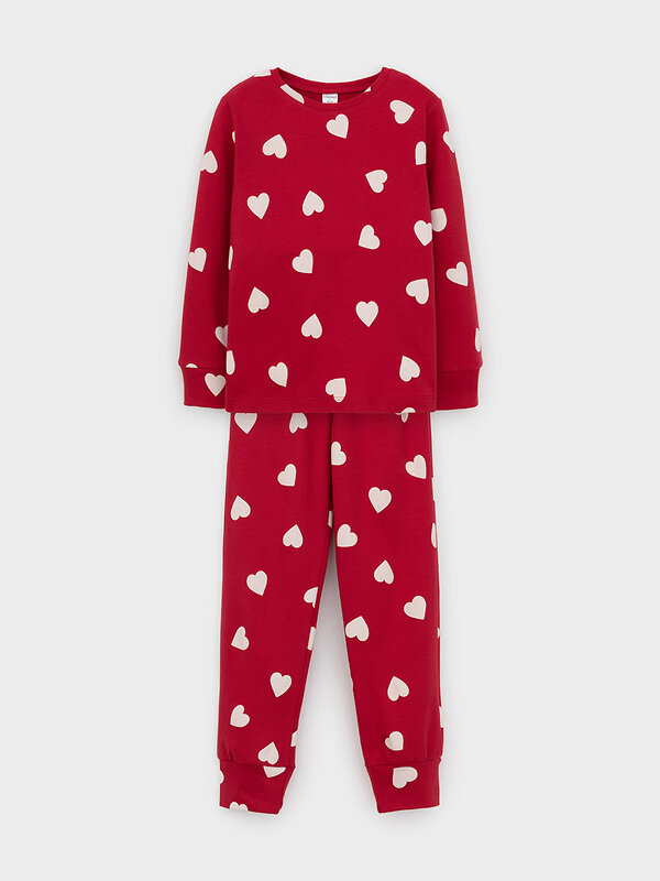 CROCKID Пижама 572721 МП 1552-1 красный