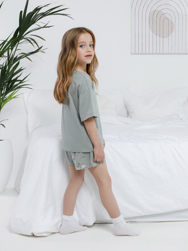 CROCKID Пижама 572722 МП 1658 зеленый