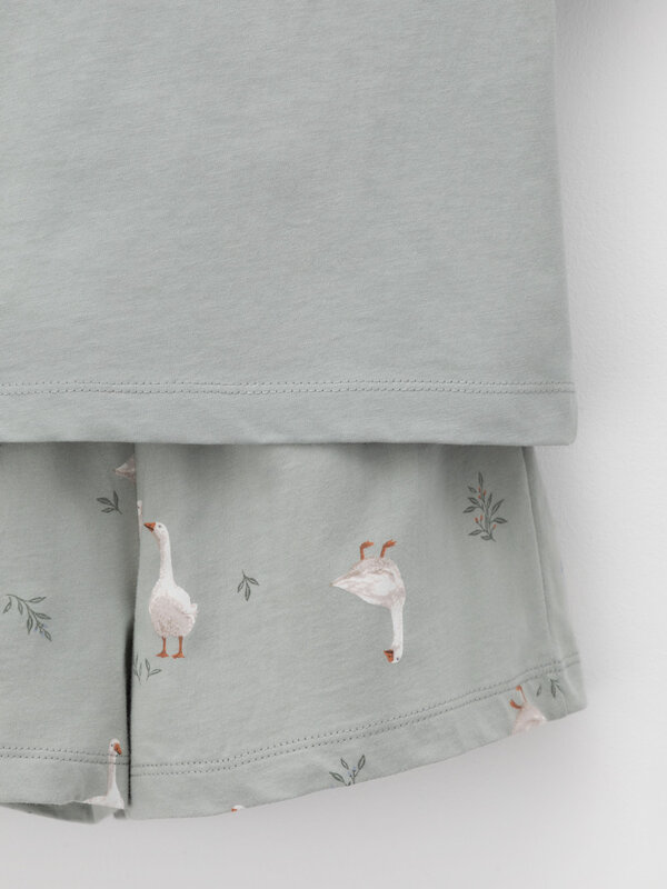 CROCKID Пижама 572723 МП 1658-1 зеленый