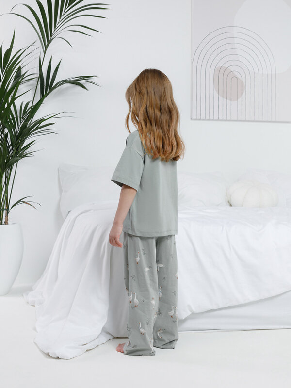 CROCKID Пижама 572725 МП 1657 зеленый