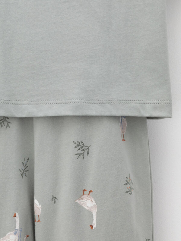 CROCKID Пижама 572725 МП 1657 зеленый