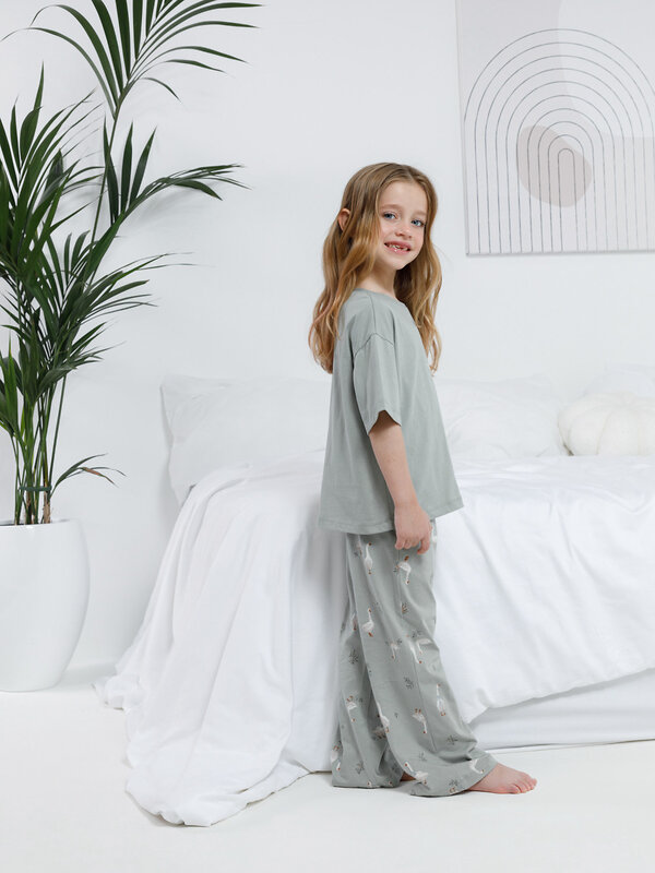 CROCKID Пижама 572725 МП 1657 зеленый