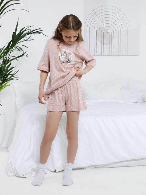 CROCKID Пижама 572728 МП 1656-1 коричневый