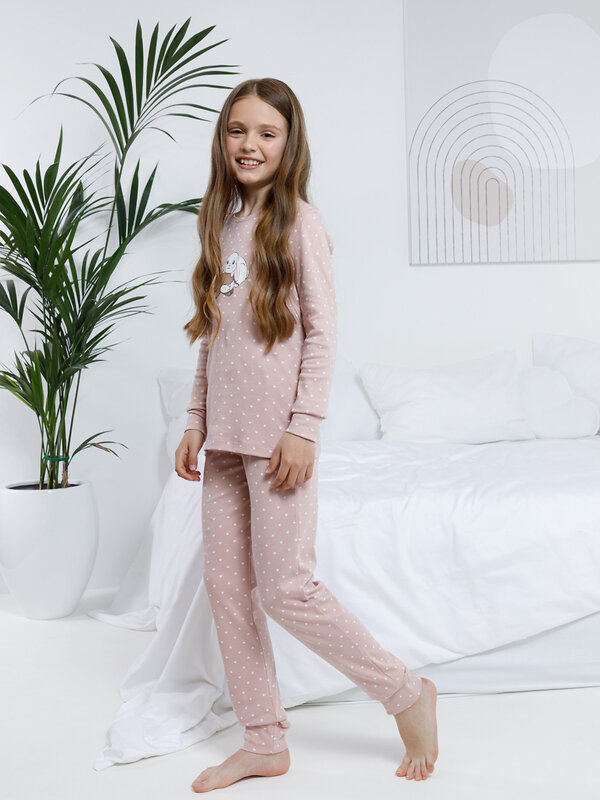 CROCKID Пижама 572730 МП 1621-1 коричневый