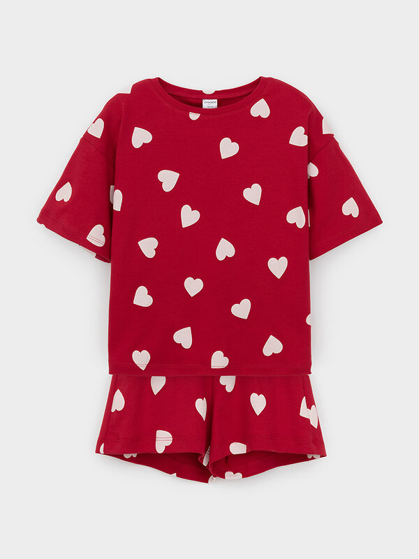 CROCKID Пижама 572731 МП 1655-1 красный