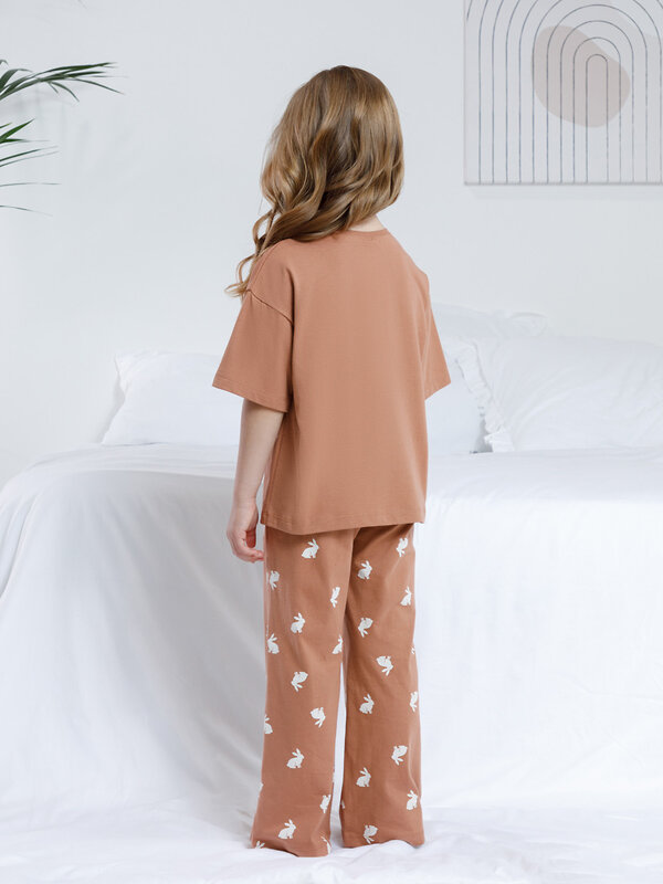 CROCKID Пижама 572735 МП 1657 кофейный