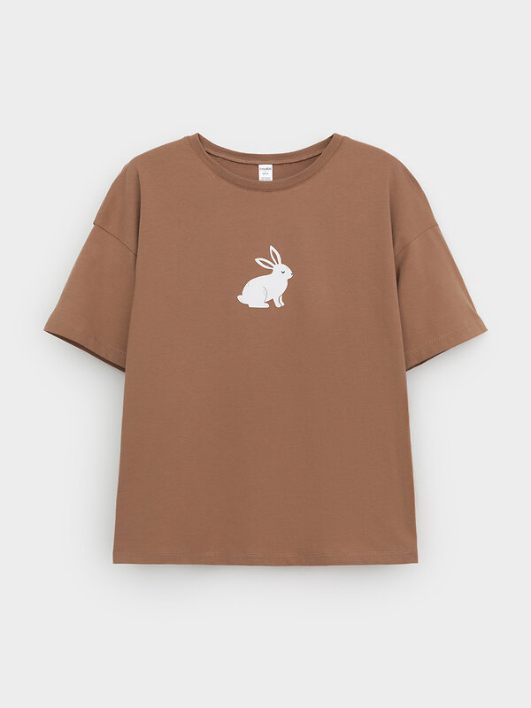 CROCKID Пижама 572736 МП 1658 кофейный