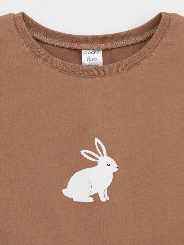CROCKID Пижама 572737 МП 1658-1 кофейный