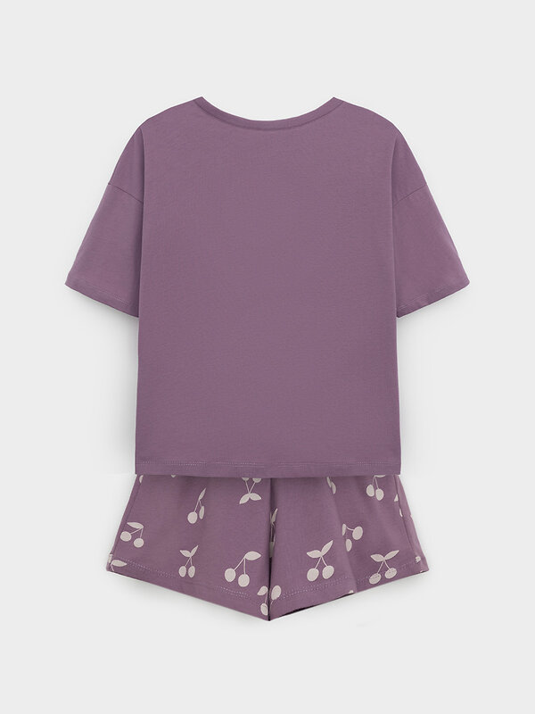 CROCKID Пижама 572743 МП 1658 сливовый