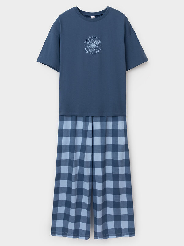 CROCKID Пижама 572754 МП 1657-1 синий