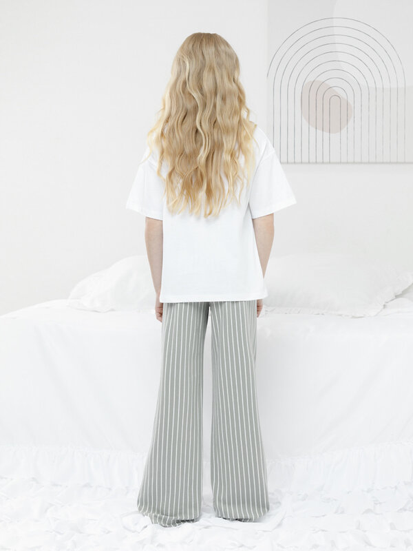 CROCKID Пижама 572756 МП 1657 белый