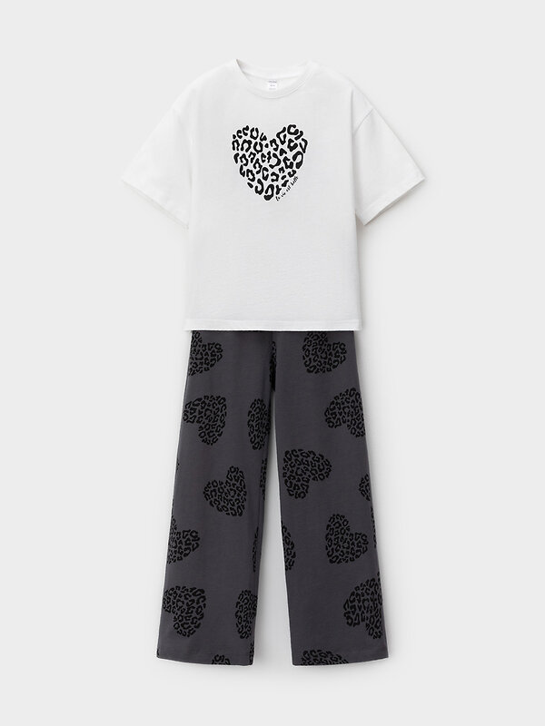 CROCKID Пижама 572757 МП 1657 белый