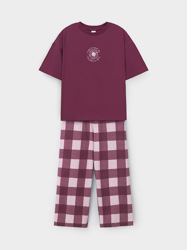 CROCKID Пижама 572763 МП 1657-1 коричневый