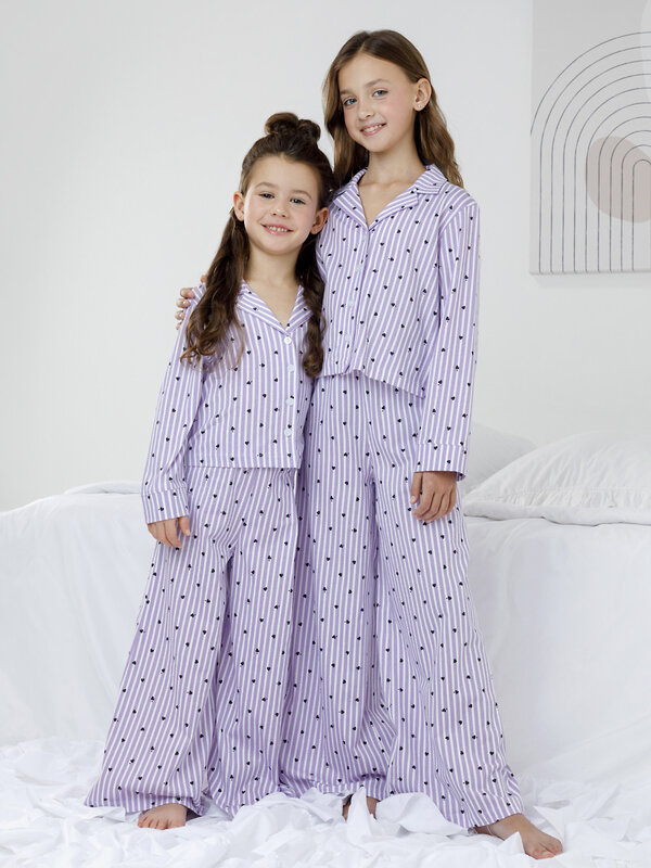 CROCKID Пижама 572765 МП 1668 фиолетовый