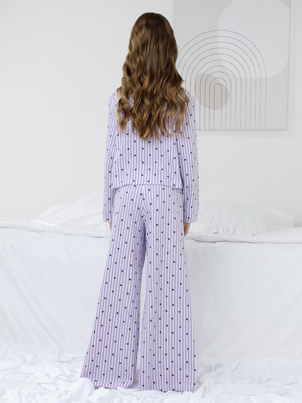 CROCKID Пижама 572765 МП 1668 фиолетовый