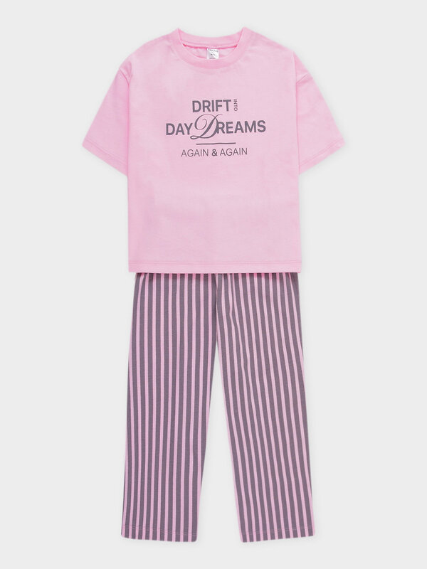 CROCKID Пижама 572768 МП 1666 светло-розовый