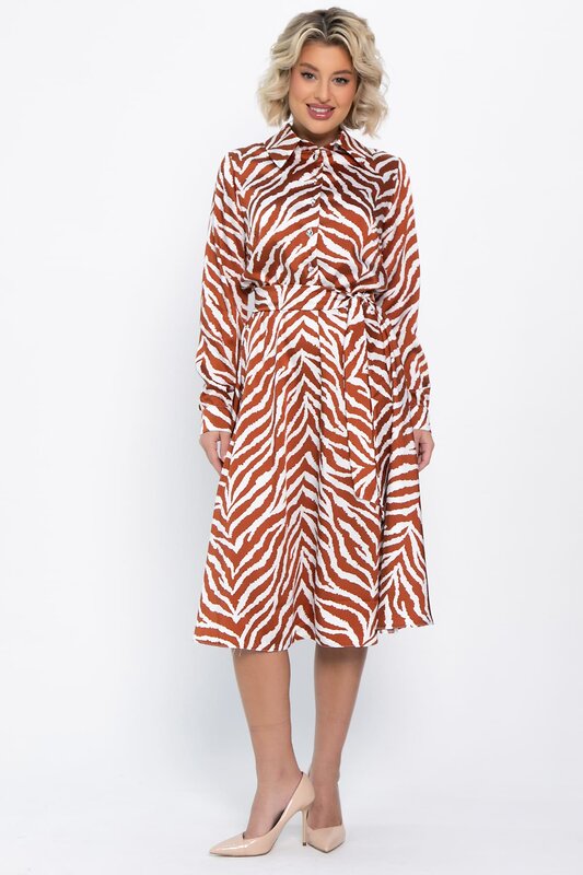 LT Collection Платье 572778 П14775-45М оранжевый