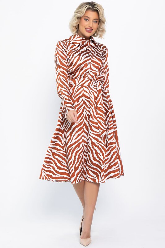 LT Collection Платье 572778 П14775-45М оранжевый