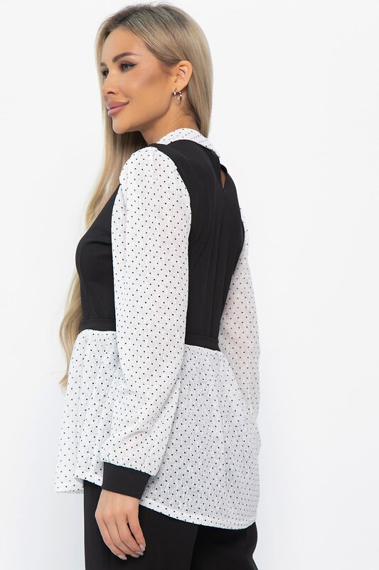 LT Collection Блуза 572785 Б14839-3М черный