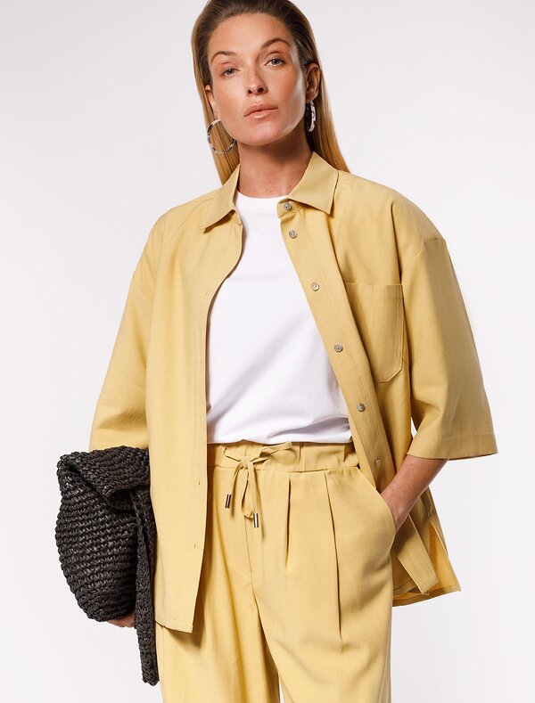 VILATTE Блузка 572790 D29.238 св. медовый