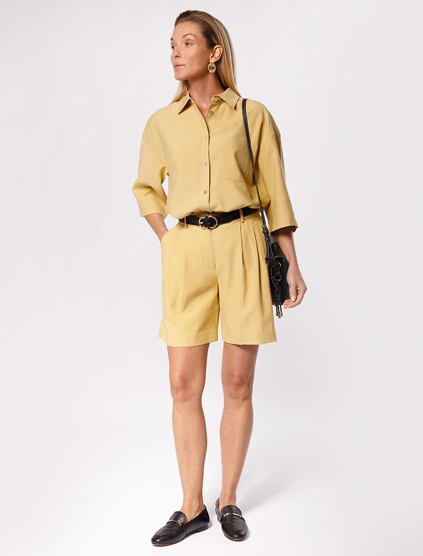 VILATTE Блузка 572790 D29.238 св. медовый