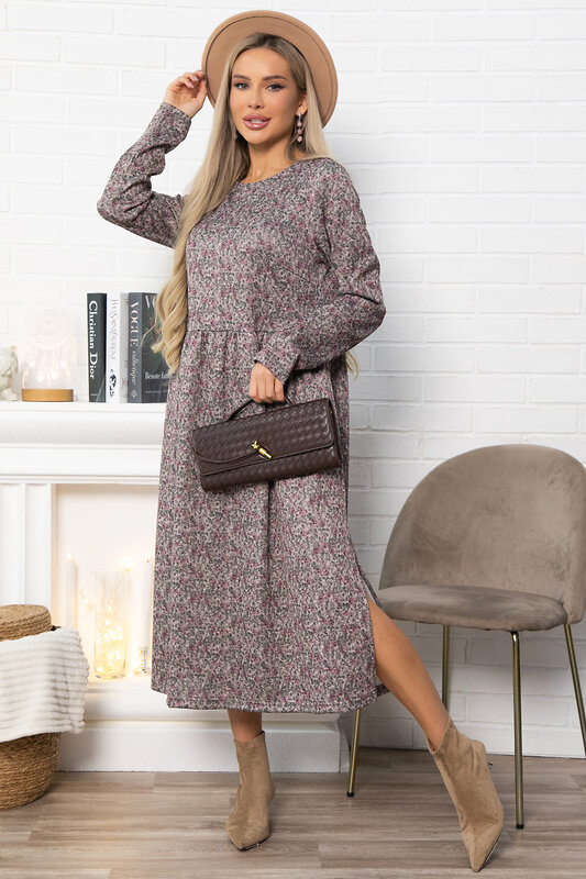 LT Collection Платье 572797 П14852-25М коричневый