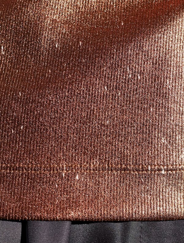 VILATTE Футболка 572800 D49.093 кофейный