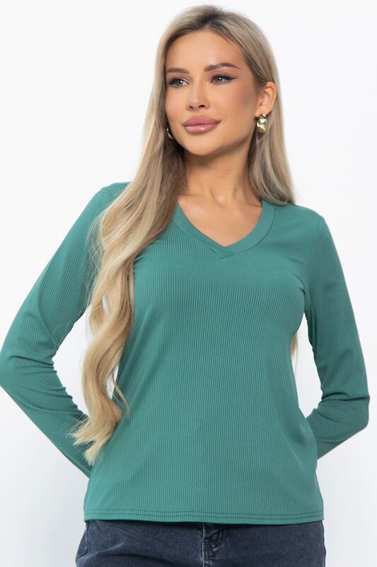LT Collection Джемпер 572805 Б14870-50М зеленый