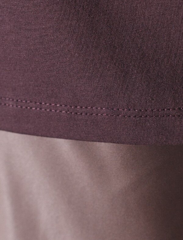 VILATTE Футболка 572806 D49.133 бургунди_stars