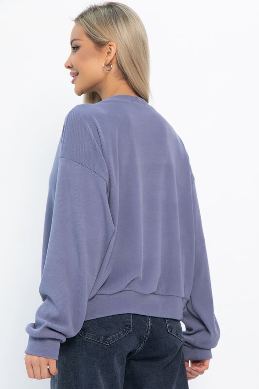 LT Collection Свитшот 572828 Б14902-25М серо-синий