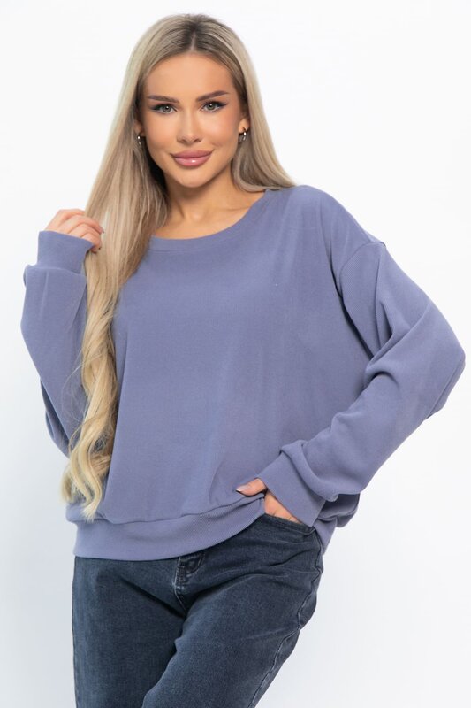 LT Collection Свитшот 572828 Б14902-25М серо-синий