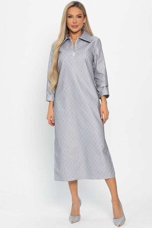 LT Collection Платье 572844 П14876-18М серый