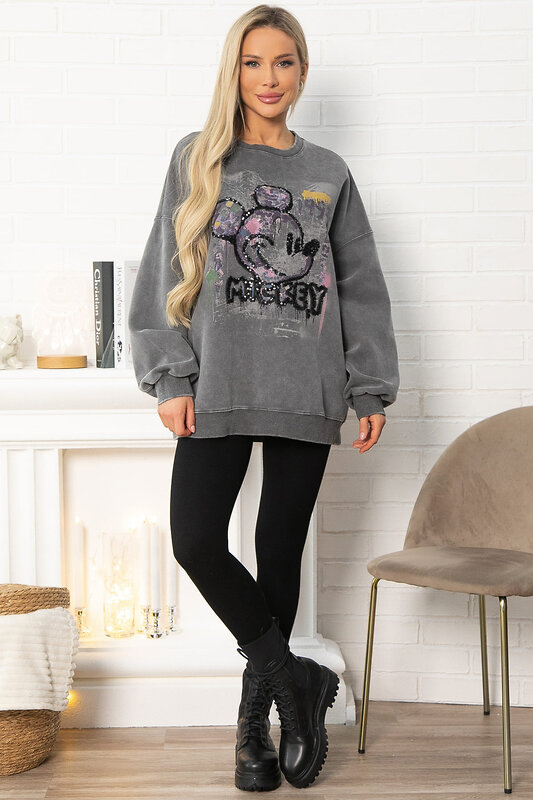 LT Collection Свитшот 572849 Б14905-20М серый