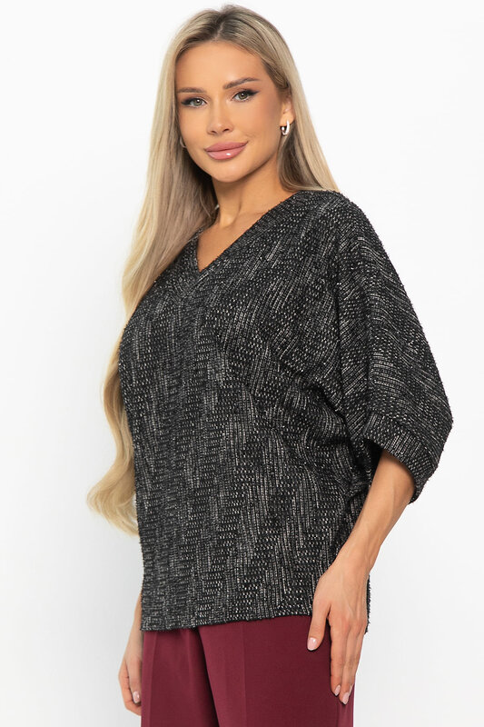 LT Collection Джемпер 572855 Б14907-12М черный