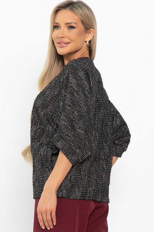 LT Collection Джемпер 572855 Б14907-12М черный
