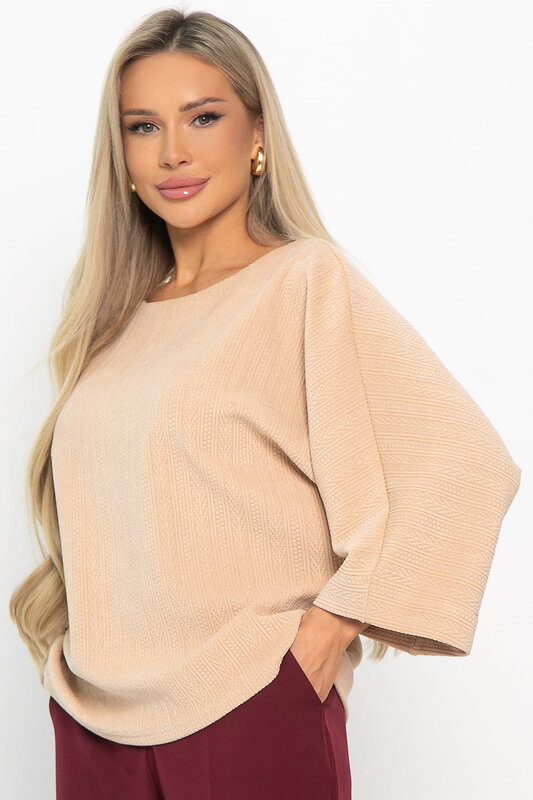 LT Collection Блуза 572857 Б14909-12М бежевый