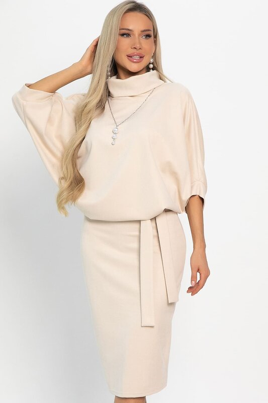 LT Collection Платье 572859 П14911-12М молочный