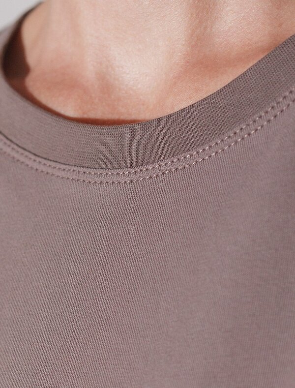 VILATTE Футболка 572860 D49.135 кофейный_things