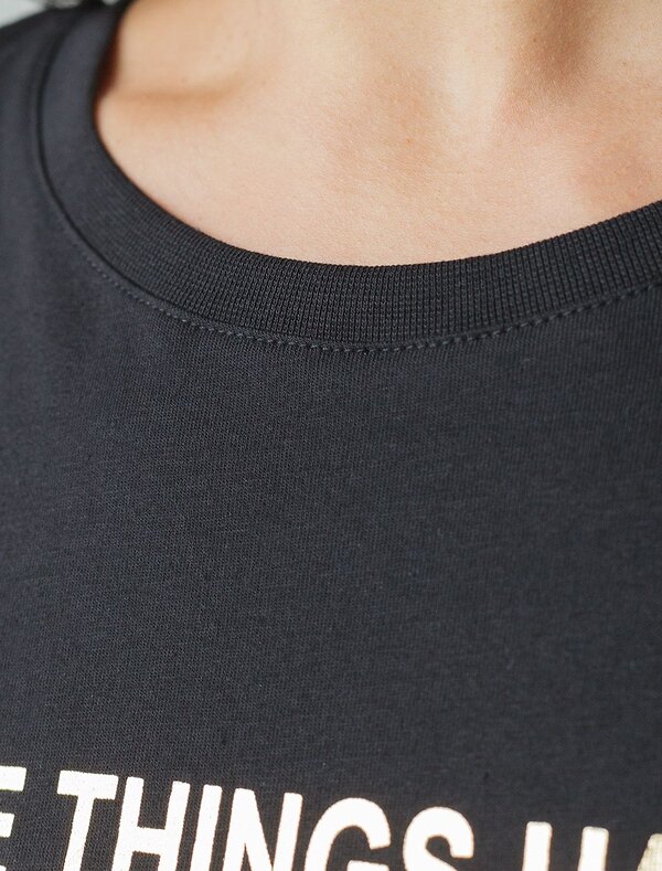 VILATTE Футболка 572868 D49.135 черный_things