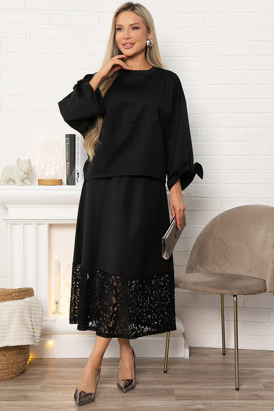 LT Collection Юбка 572869 Ю14913-10М черный