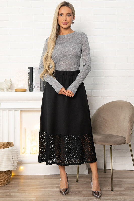 LT Collection Юбка 572869 Ю14913-10М черный