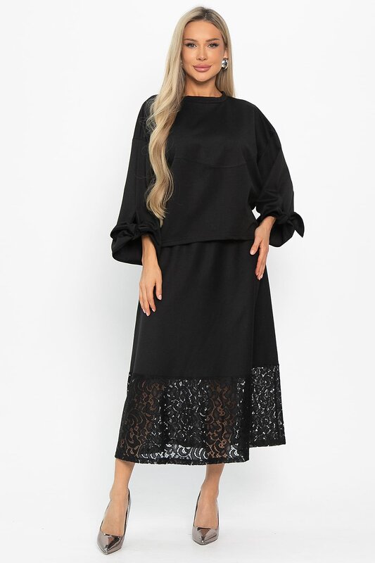 LT Collection Юбка 572869 Ю14913-10М черный