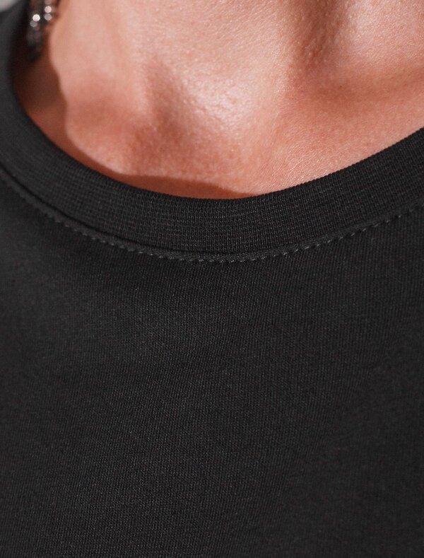 VILATTE Футболка 572873 D49.135 черный_дождь