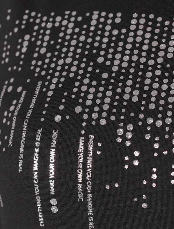 VILATTE Футболка 572873 D49.135 черный_дождь