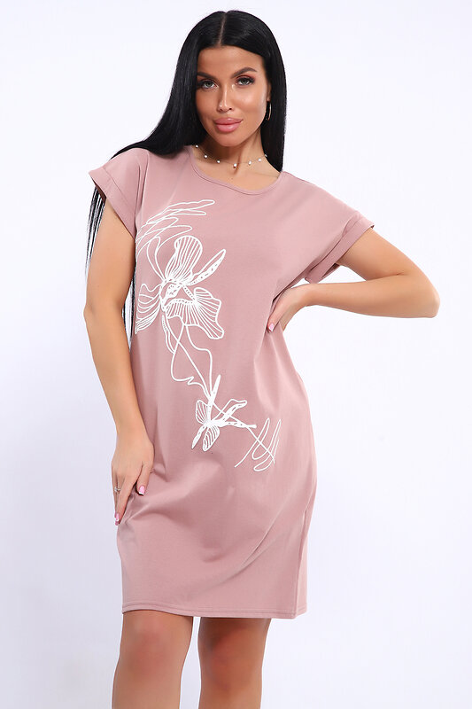 Натали Туника 572908 82086 сухая роза