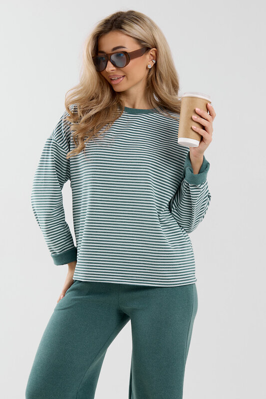 Натали Костюм 572912 53014 изумруд