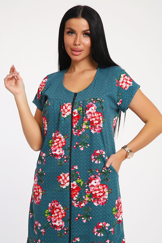 Натали Халат 572930 82077 цветы