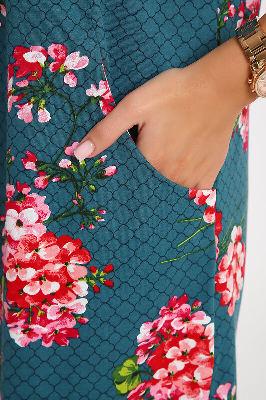 Натали Халат 572930 82077 цветы