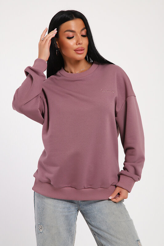 Натали Свитшот 572931 82076 сливовый