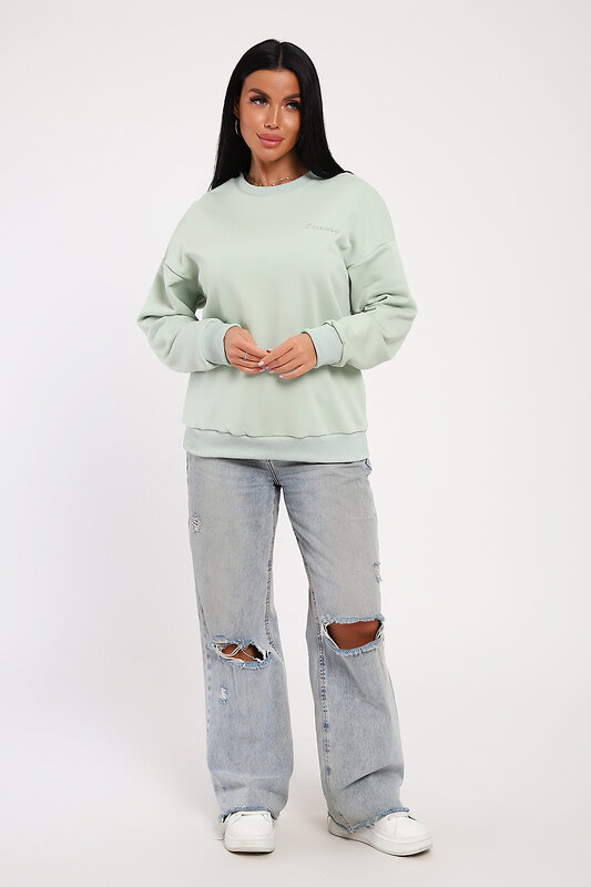 Натали Свитшот 572932 82076 светло-зеленый